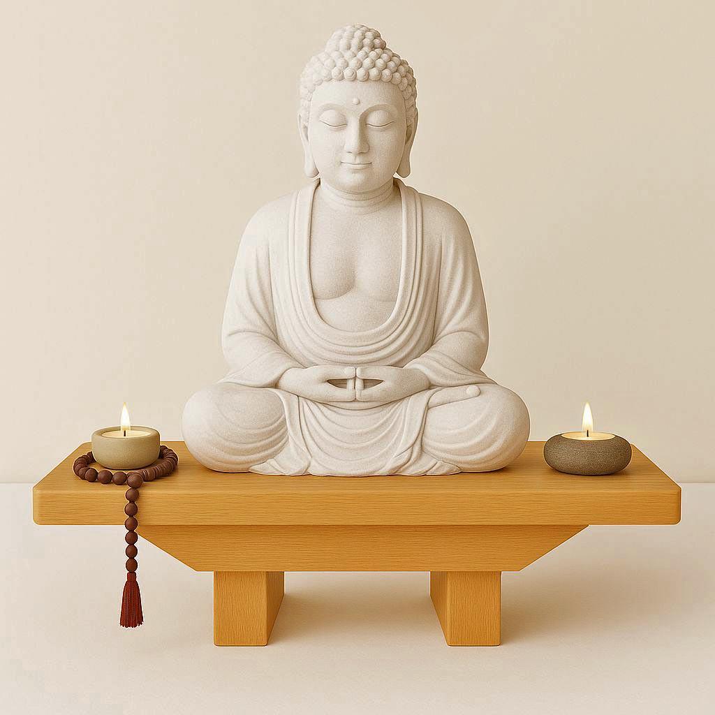 Алтарь для медитации из дерева Нилаяна Карри (ЛАТ-016303) Алтарь для медитации из дерева Нилаяна Карри (ЛАТ-016303)