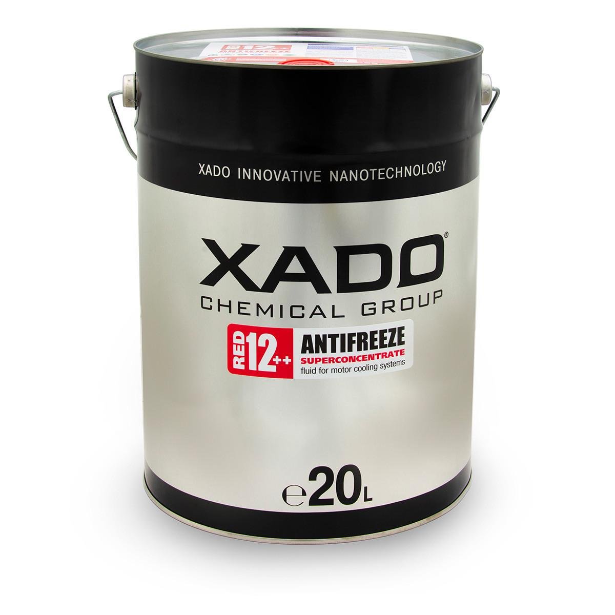 Антифриз для двигуна XADO Antifreeze Red 12++ Концентрат 20 л