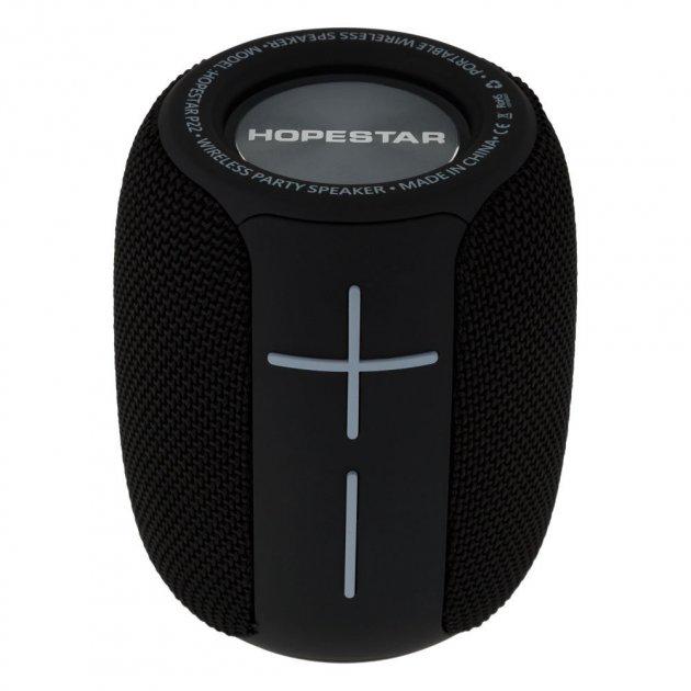 Бездротова портативна Bluetooth колонка Hopestar P22 Party з радіо та пило-вологозахистом IPX6 Чорний - фото 2