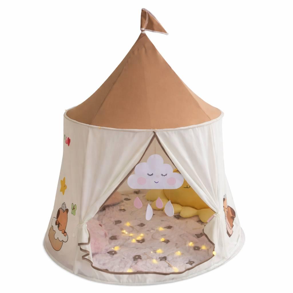 Дитяча ігрова палатка Капібара 120х120х140 см Бежевий (f23c1e68)