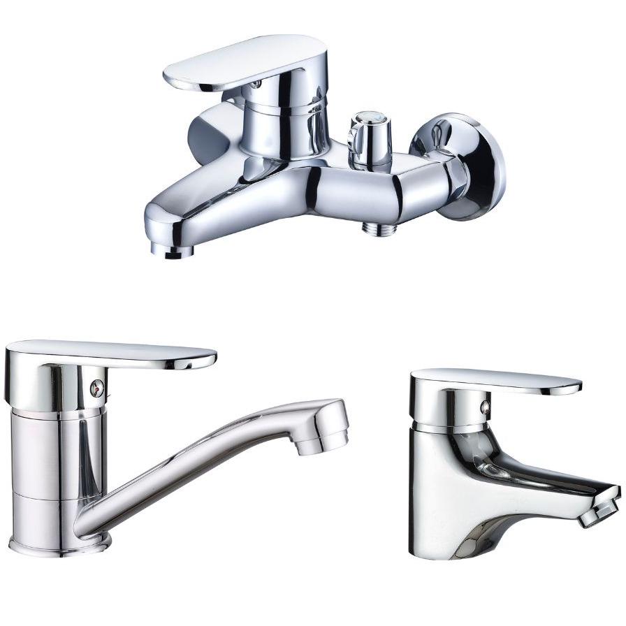 Набір змішувачів для ванни Lidz Tani LDTAN001F1CRM4495745888 Хром (215218)