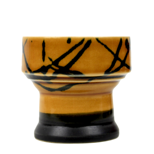 Чаша SWEET Bowls Ring Glaze Yellow (18178)