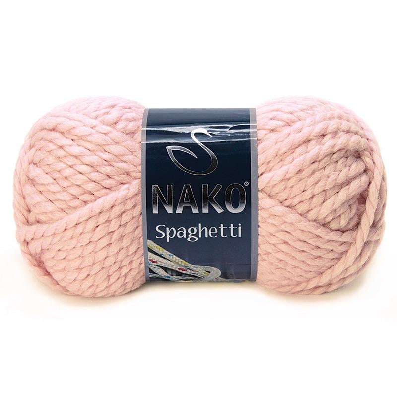 Пряжа Nako Spaghetti 11527 Персик (7182)