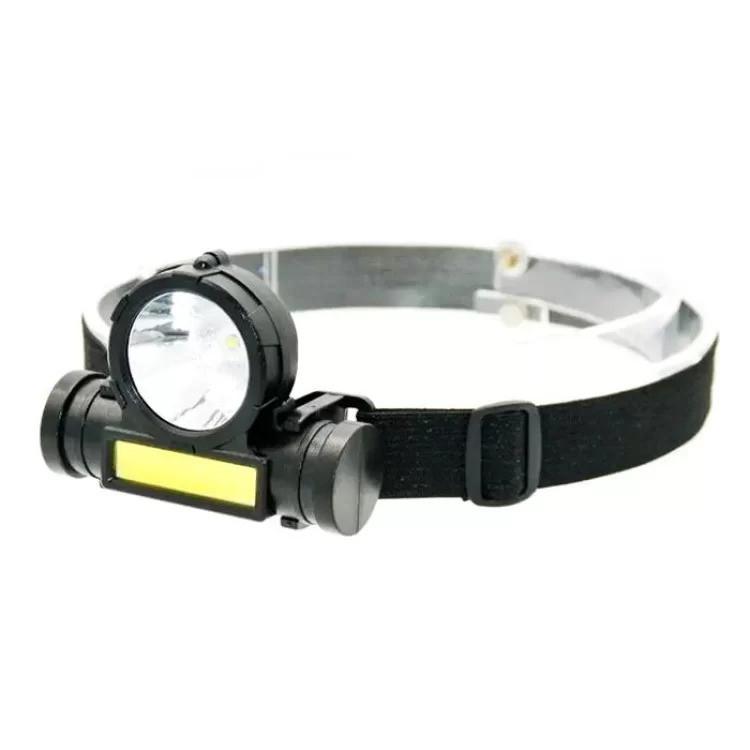 Фонарик на голову аккумуляторный 1LED+COW USB 0963 (2221385470)