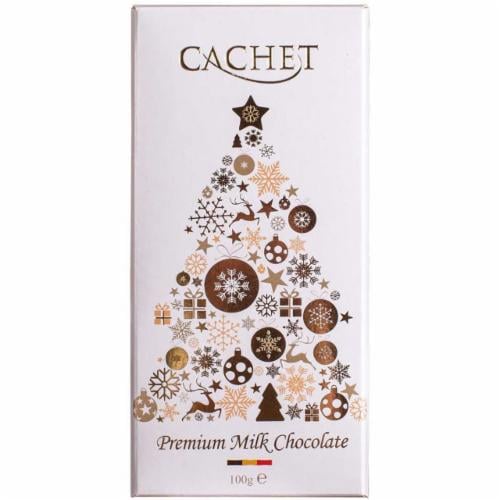 Шоколад молочный Cachet Christmas Edition 20493 100 г (31157493)