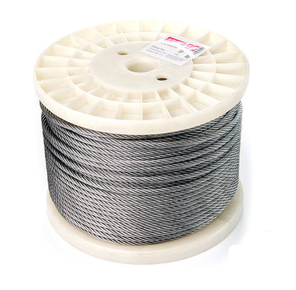 Трос з нержавіючої сталі 6х19+1х19 5 мм 50 м (TRNAP4)