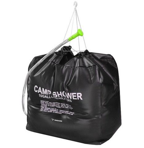 Душ сонячний для кемпінгу/дачі 40 л Чорний - фото 1 Душ сонячний для кемпінгу/дачі 40 л Чорний - фото 1