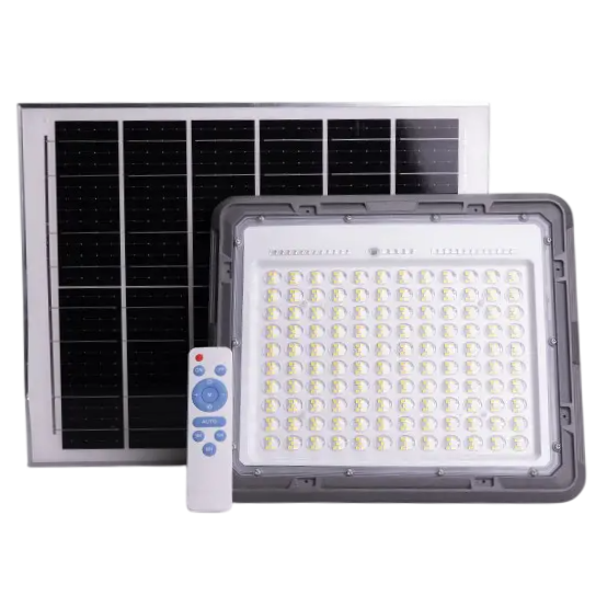 Прожектор светодиодный уличный 600 LED 400 Вт с солнечной панелью (HP-5-72)