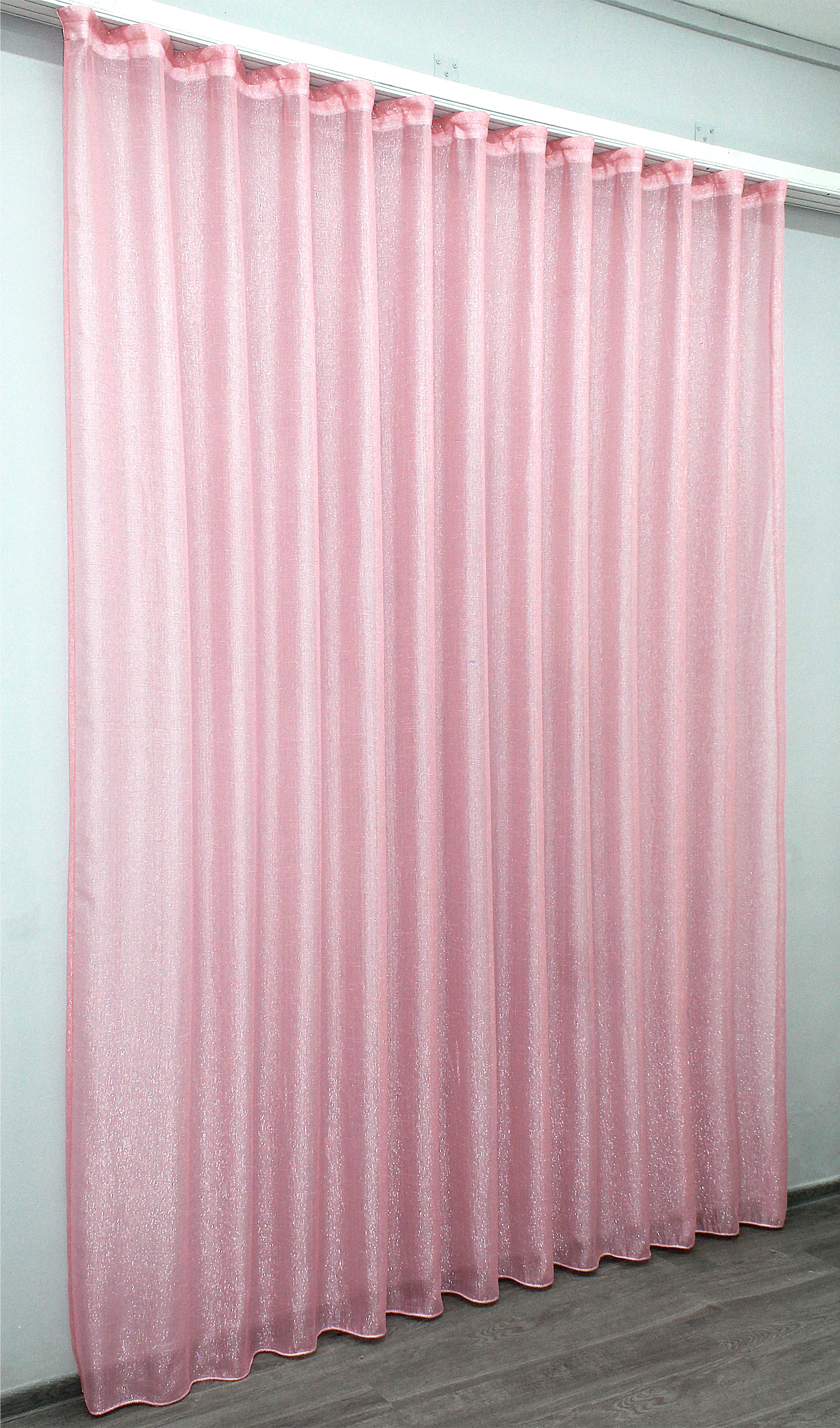 Тюль VR-Textil 1302т Батист с люрексовой нитью 400х270 см Розовый (42-0165) - фото 2