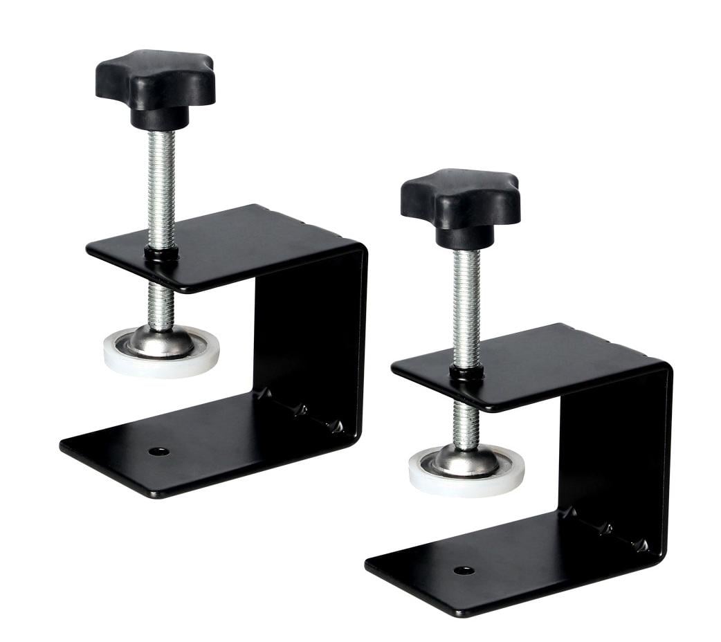 Мебельные зажимы для монтажа фасадов толщиной до 50 мм с резиновыми накладками 2 шт. (29424)