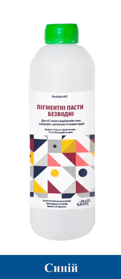 Паста пігментна безводна матова для епоксидної смоли Multichem ResinAnt 601 70 мл Синій (076121)