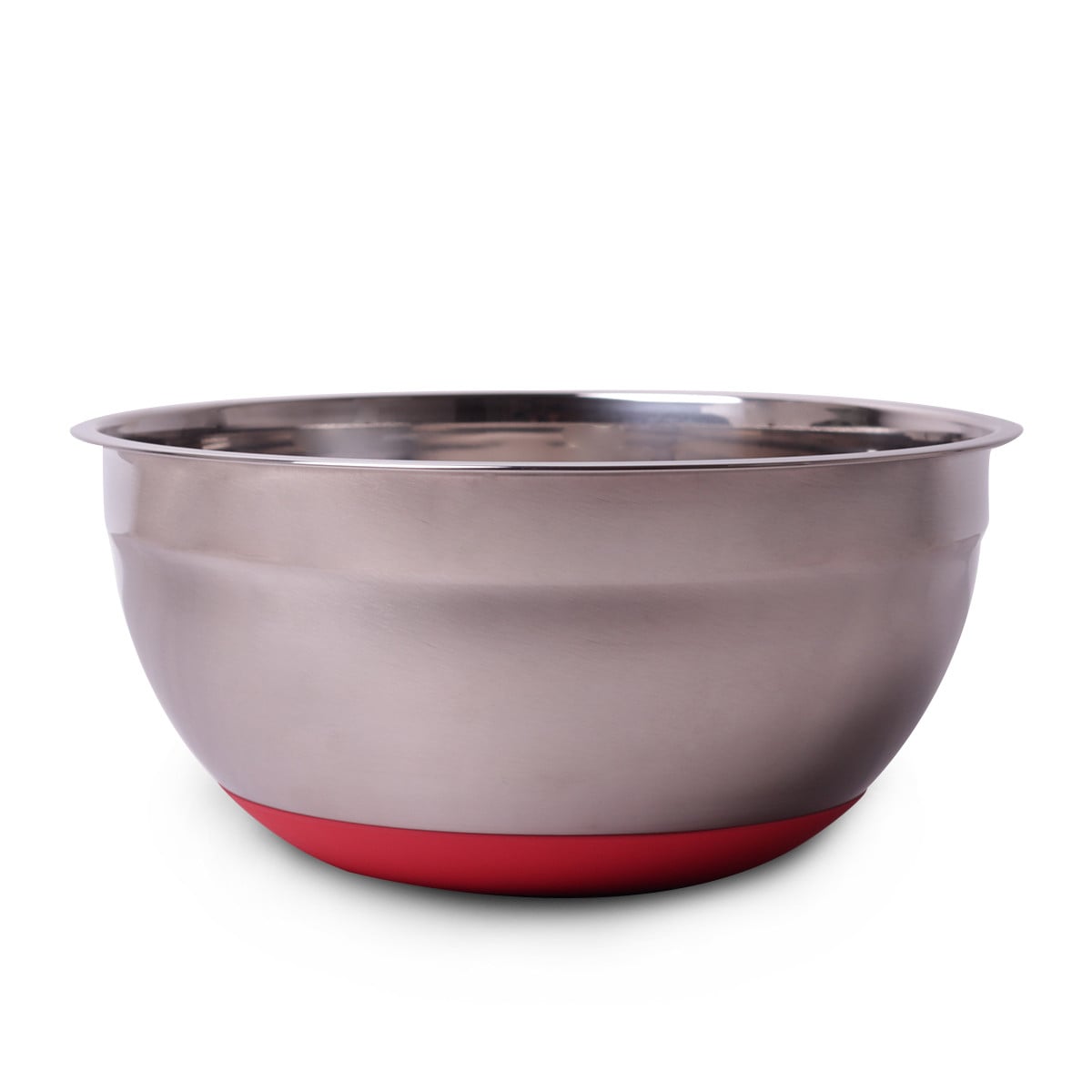 Миска Kamille 30х14 см из нержавеющей стали с силиконовым дном KM-4352