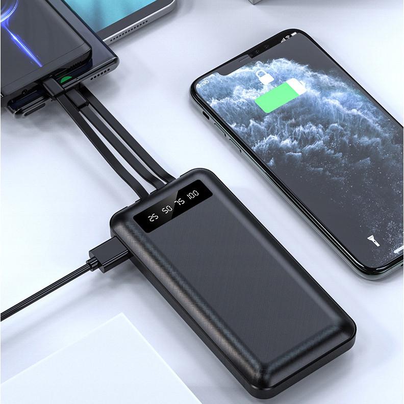 Внешний аккумулятор, павербанк YOYO 10000mAh + Lightning / Type-C / Micro / USB (PB02) - фото 3 Внешний аккумулятор, павербанк YOYO 10000mAh + Lightning / Type-C / Micro / USB (PB02) - фото 3