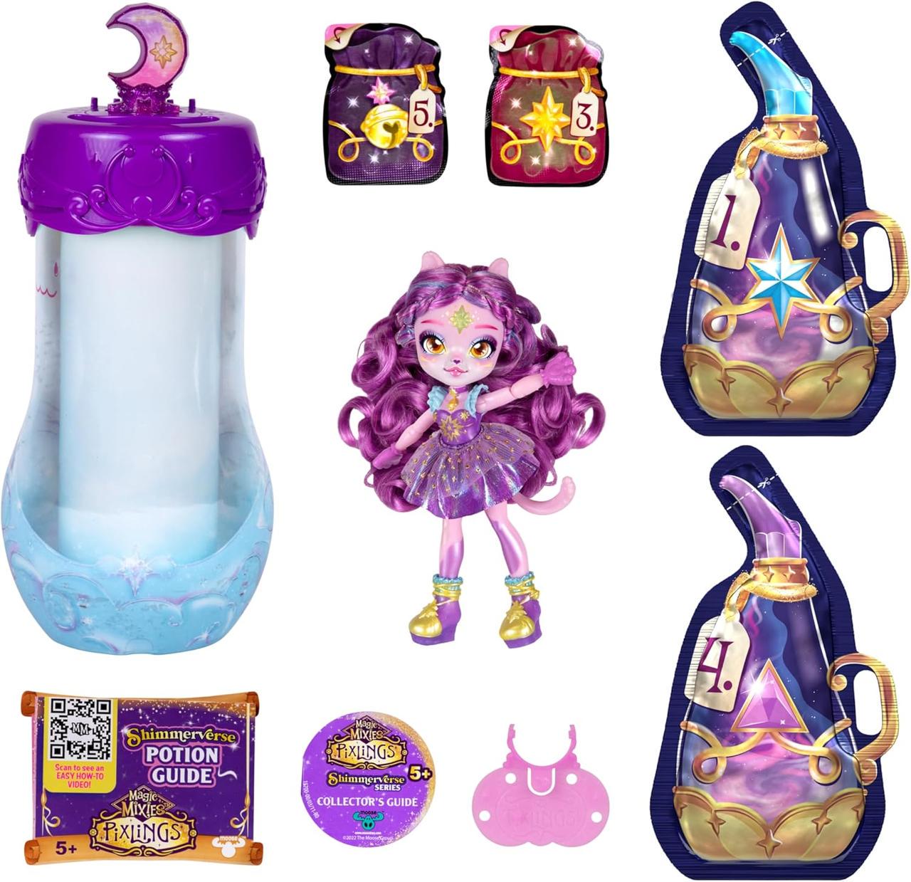 紫陽花　 　ジュビラン　エル　クインテット　新品未使用 ᐉ Лялька-сюрприз Magic Mixies Pixlings Shimmerverse Catlyn 14911
