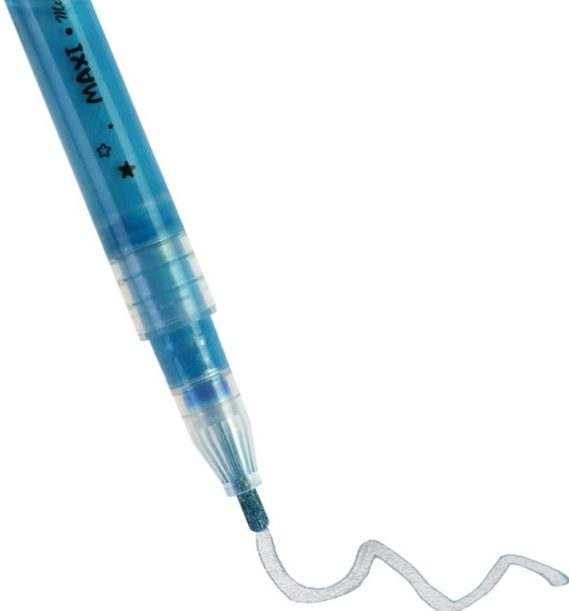 МеталлизированныеМаркеры Maxi с цветным контуром 12 цветов - фото 4 МеталлизированныеМаркеры Maxi с цветным контуром 12 цветов - фото 4