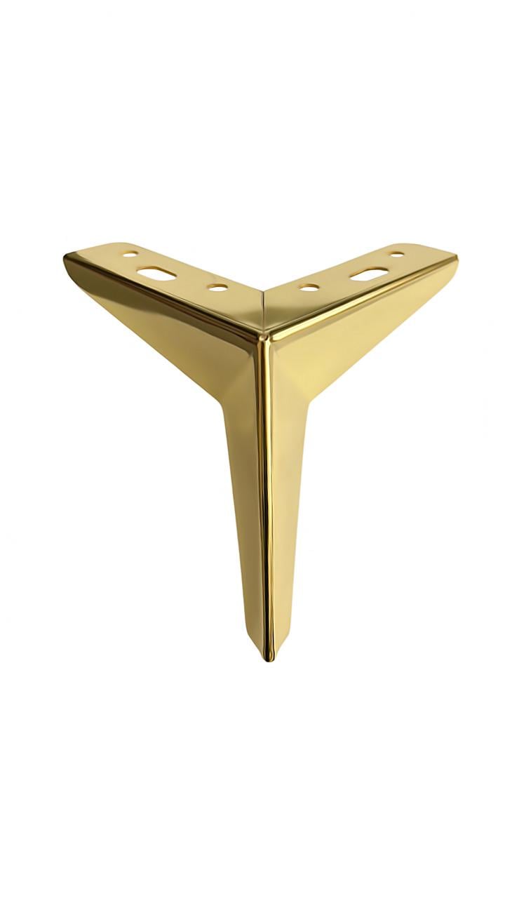 Ножка мебельная FL 153 150 мм Золотой (29815858)