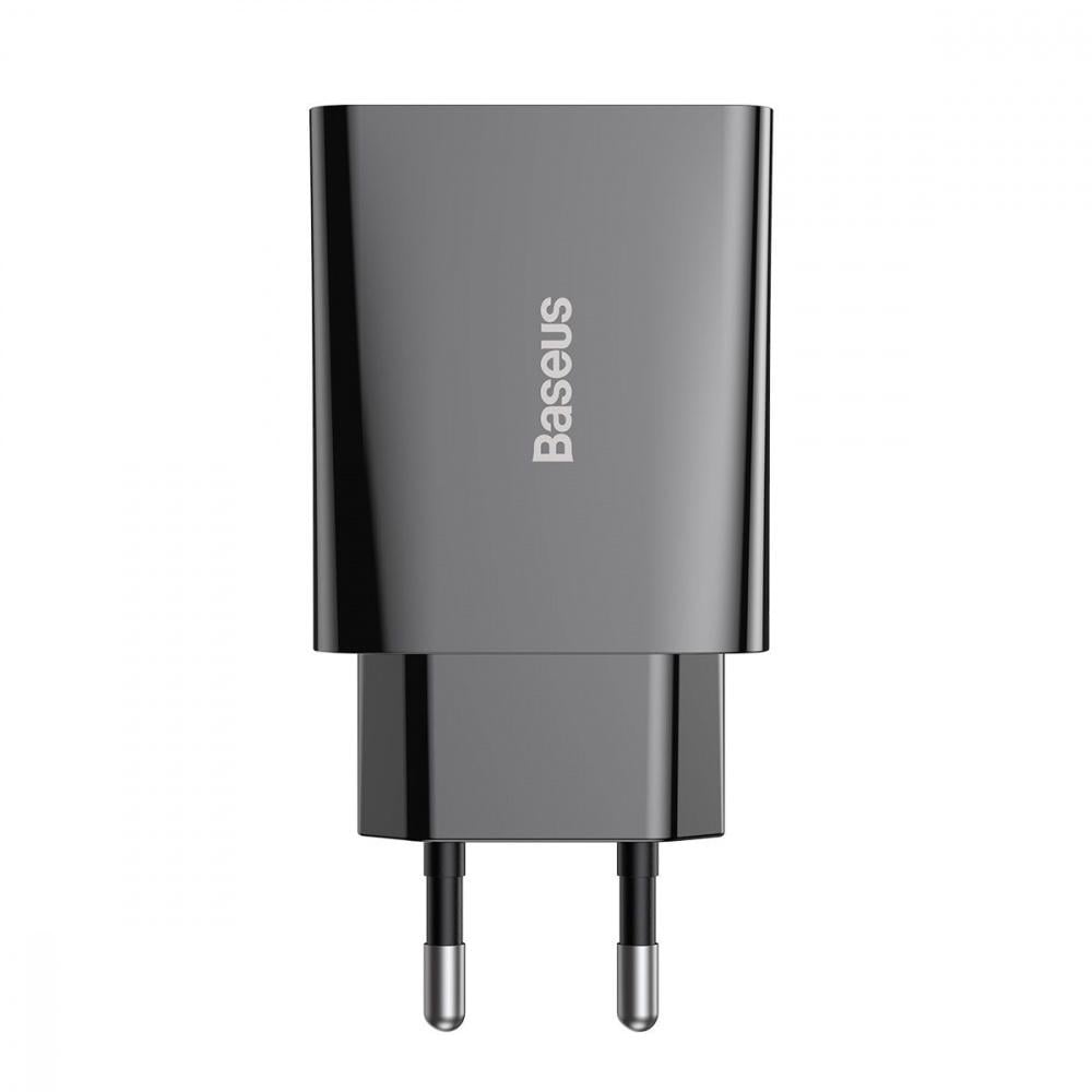 Зарядное устройство BASEUS Speed ​​Mini PD Charger 20W 1 Type-C Черный (32681 black)