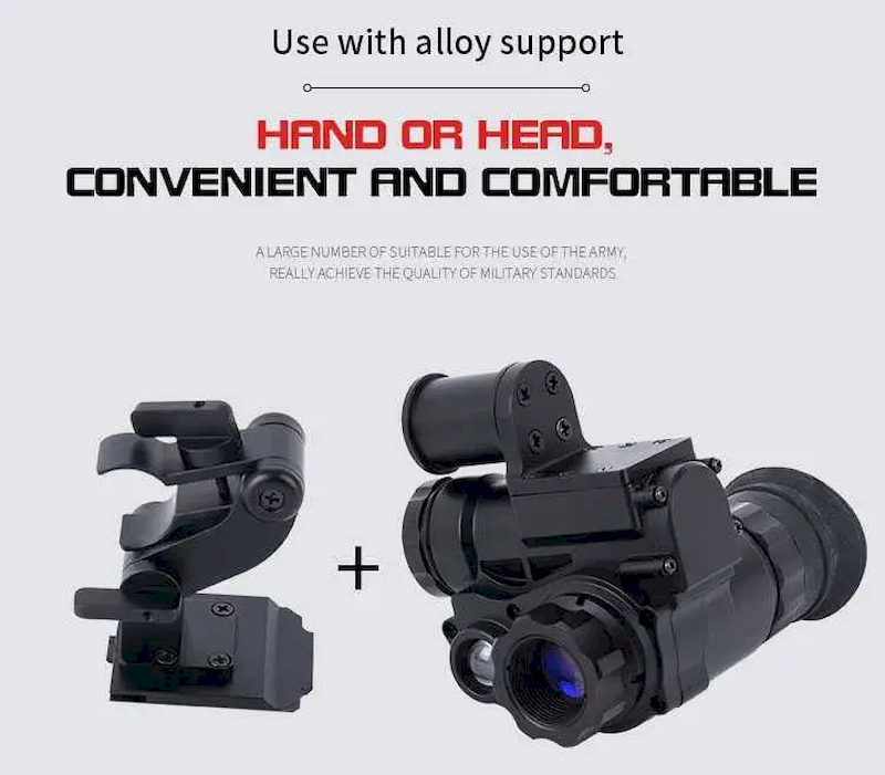 Прилад цифровий нічного бачення NVG10 інфрачервоний з кріпленням на шолом - фото 5 Прилад цифровий нічного бачення NVG10 інфрачервоний з кріпленням на шолом - фото 5