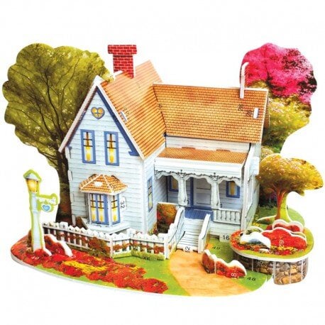 3D Пазл Mini Zilipoo Романтичний котедж (689-B) 3D Пазл Mini Zilipoo Романтичний котедж (689-B)