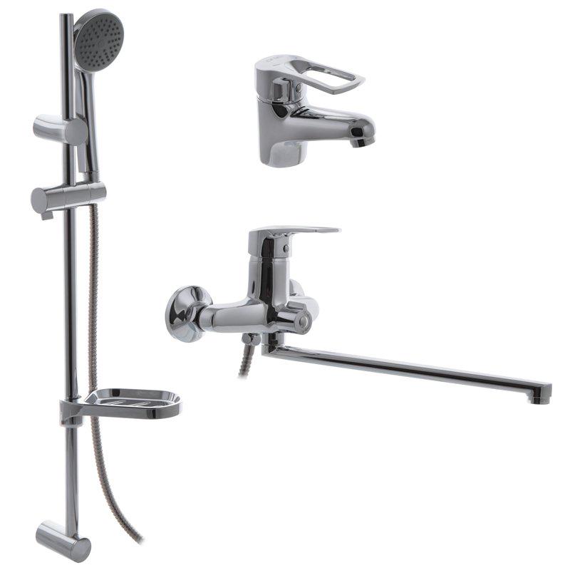 Набор смесителей для ванной Cron Hansberg SET-3 (CR0844)