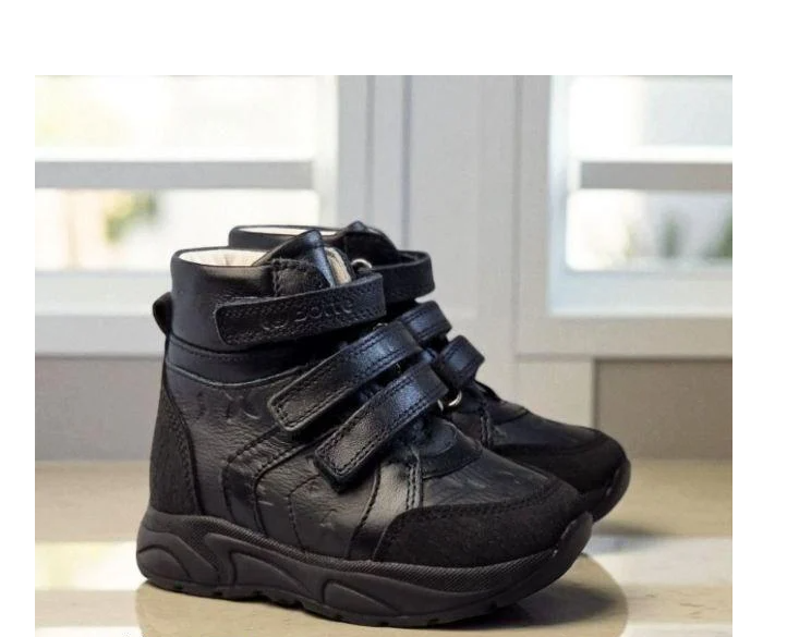 Черевики дитячі ортопедичні р. 29 Чорний (2493762179)