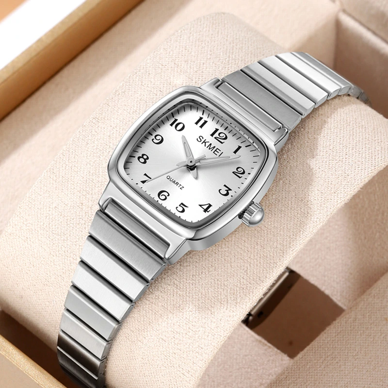 Наручний годинник Skmei 2292SI-AC Numbers Silver - фото 4 Наручний годинник Skmei 2292SI-AC Numbers Silver - фото 4