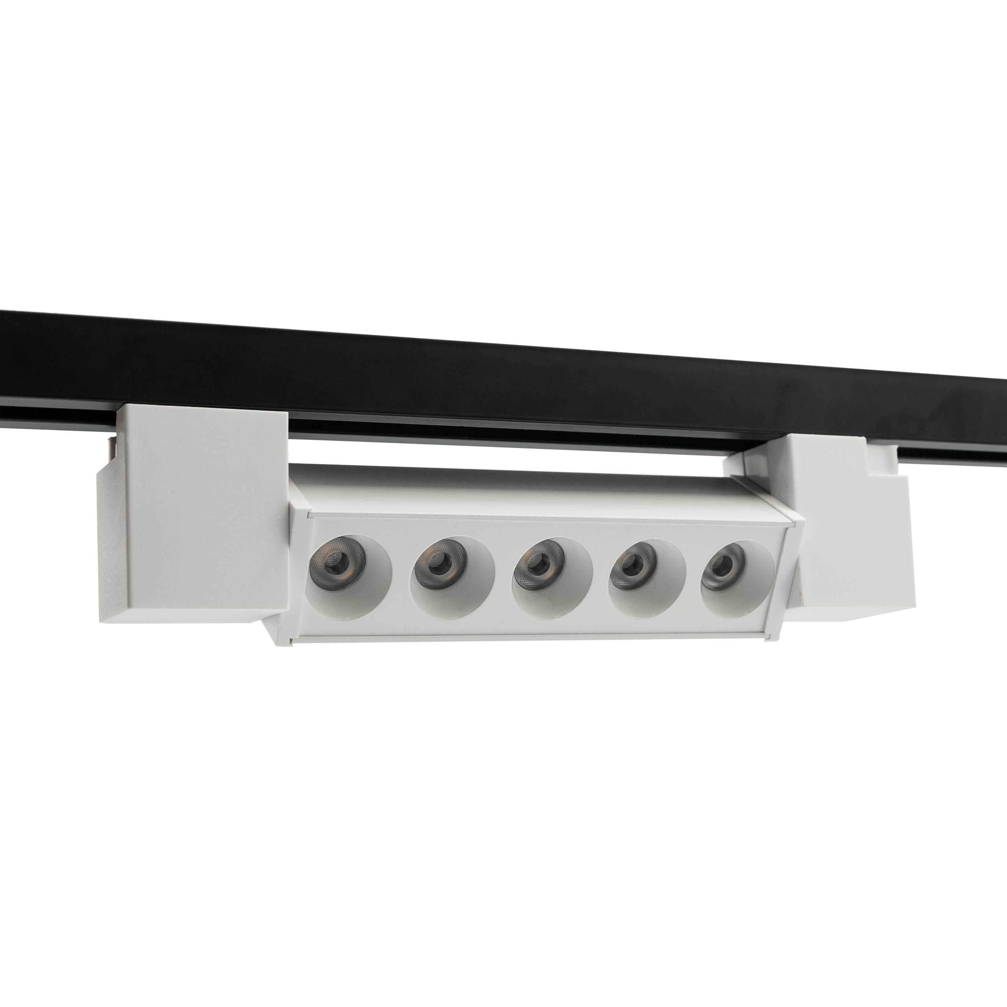 Трековый светильник Prolum M27 Series-GF 4000К 220V 10W Белый (28925691) - фото 4 Трековый светильник Prolum M27 Series-GF 4000К 220V 10W Белый (28925691) - фото 4