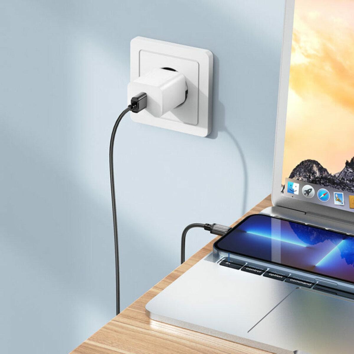 Кабель Borofone BX87 Sharp charging data cable for Lightning Black (BX87LB) - фото 3