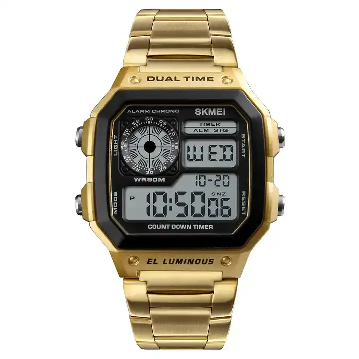 Часы наручные Skmei 1335 Gold (17123)