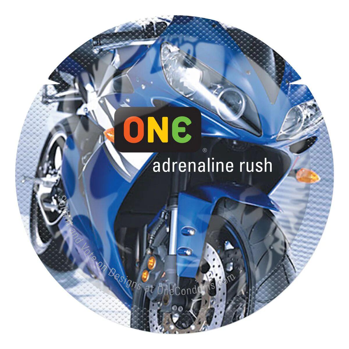 Презерватив ONE Color Sensations ONE will get you there гладенький зі змазкою 1 шт. Жовтий (BLS0765)