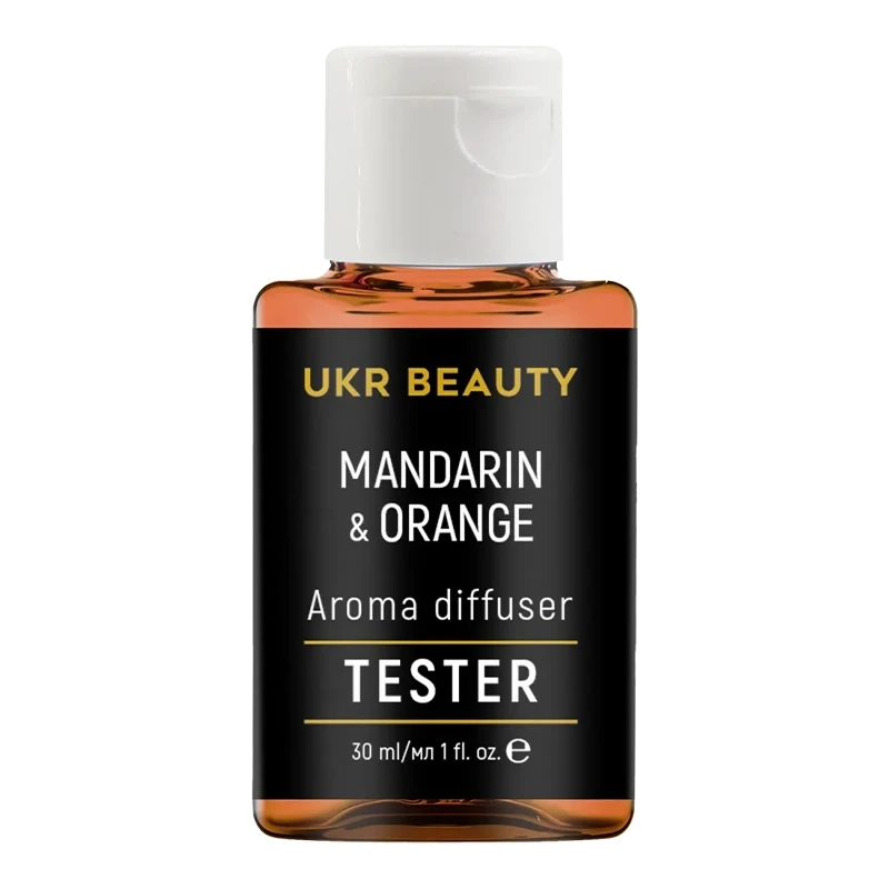 Аромадифузор-тестер UKR BEAUTY Mandarin&Orange Мандарин и апельсин 30 мл (32122378)