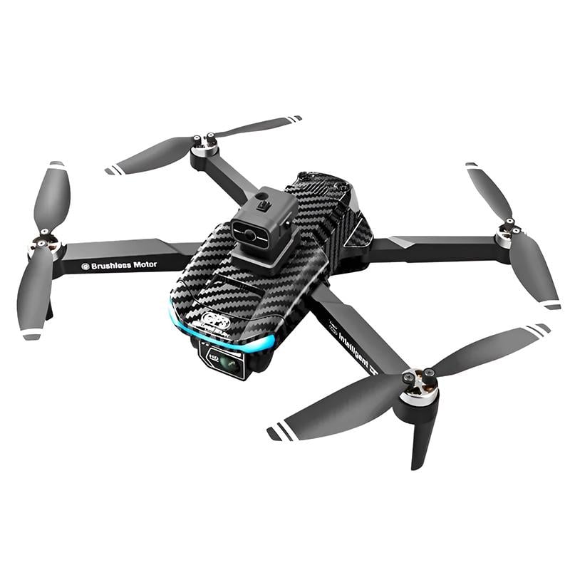 Квадрокоптер Andowl GST08X1 ФПВ 4K HD камера + GPS пульт керування джойстик 500 м/3000 mAh Чорний (50e01dda)