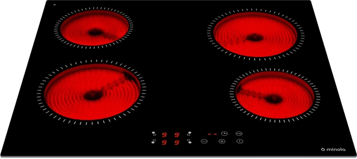 Варильна поверхня Minola MVH 6031 KBL склокераміка (31326) - фото 3