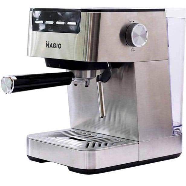 Кофеварка эспрессо MAGIO MG-453 Серый (GR-06140)