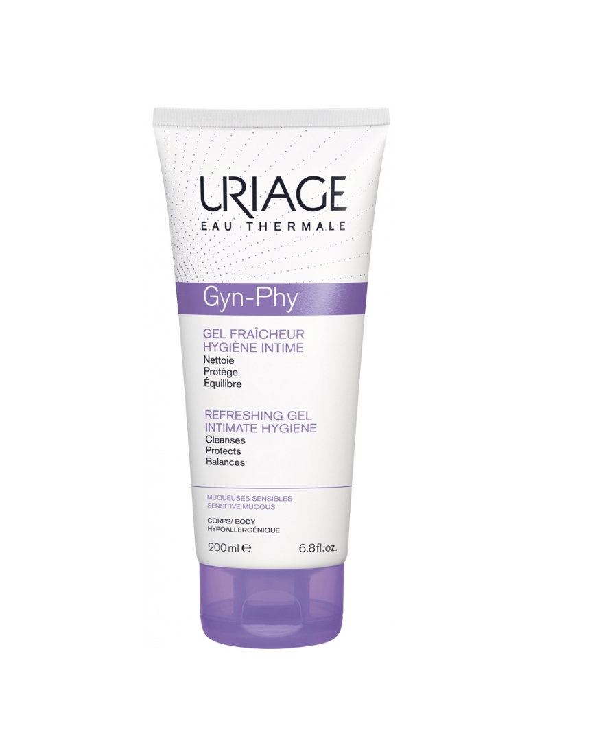 Гель Uriage Gyn-Phy освежающий для интимной гигиены 200 мл
