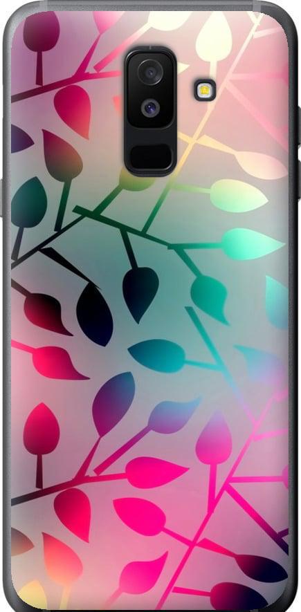 Чохол на Samsung Galaxy A6 Plus 2018 Листя (2235t-1495-42517)