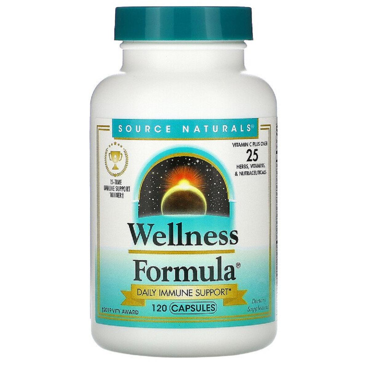 Комплекс защитный Naturals Wellness иммунный Source Formula 120 растительных капс. (14316)