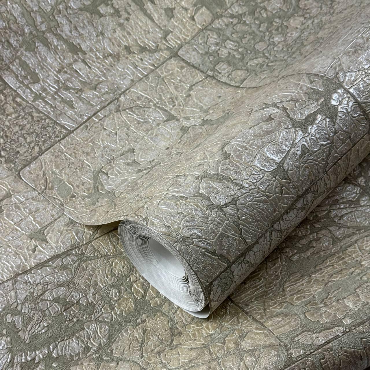 Обои виниловые на флизелиновой основе Le Grand 1570-04 Зеленый с золотом (id_1693)