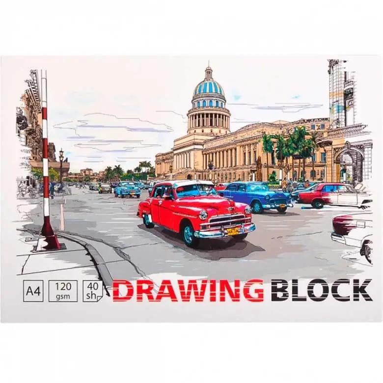 Альбом-планшет ТМ Офорт клееный А4 40 л. 120 г/м2 (АК4840)