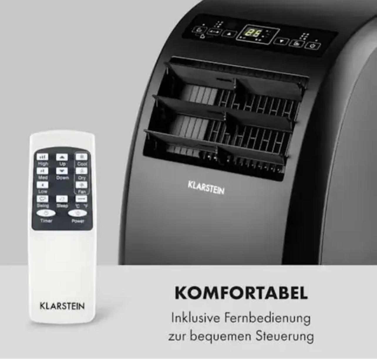 Кондиционер мобильный KLARSTEIN Metrobreeze Rome 10 000 BTU/3,0 кВт EEC A+ 49 м2 - фото 7 Кондиционер мобильный KLARSTEIN Metrobreeze Rome 10 000 BTU/3,0 кВт EEC A+ 49 м2 - фото 7