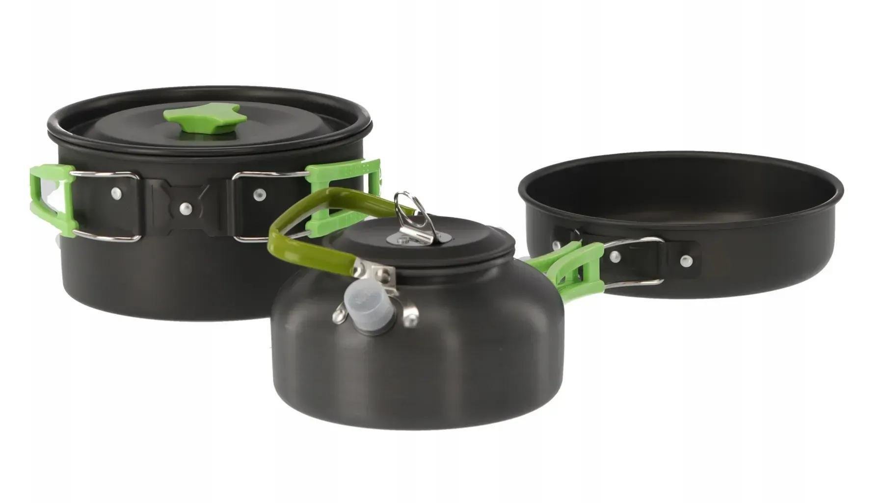 Набор туристической посуды для походов Garden Line CAM6834 металлический (2559322607)