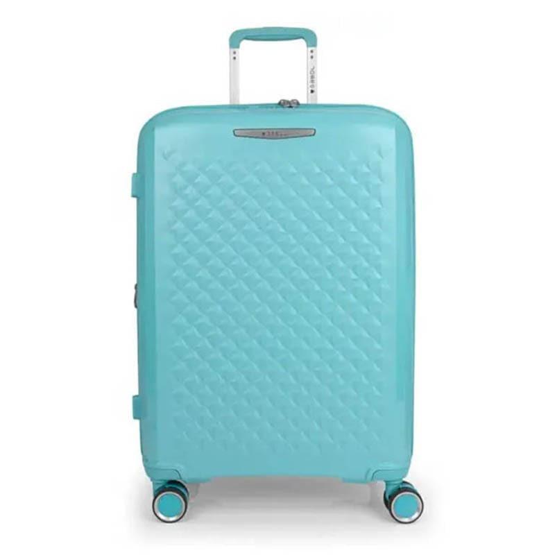 Чемодан на 4-х колесах Gabol Queens M 72/80 л Verde Mint (931364) - фото 1