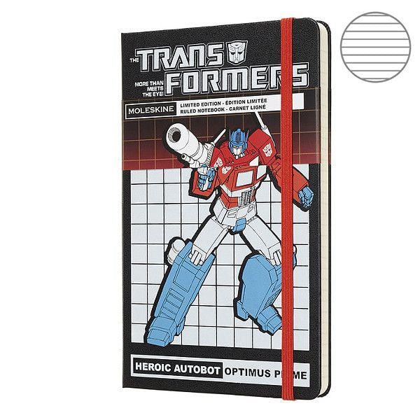 Блокнот Moleskine Transformers средний Черный (LETFQP060OP) - фото 2