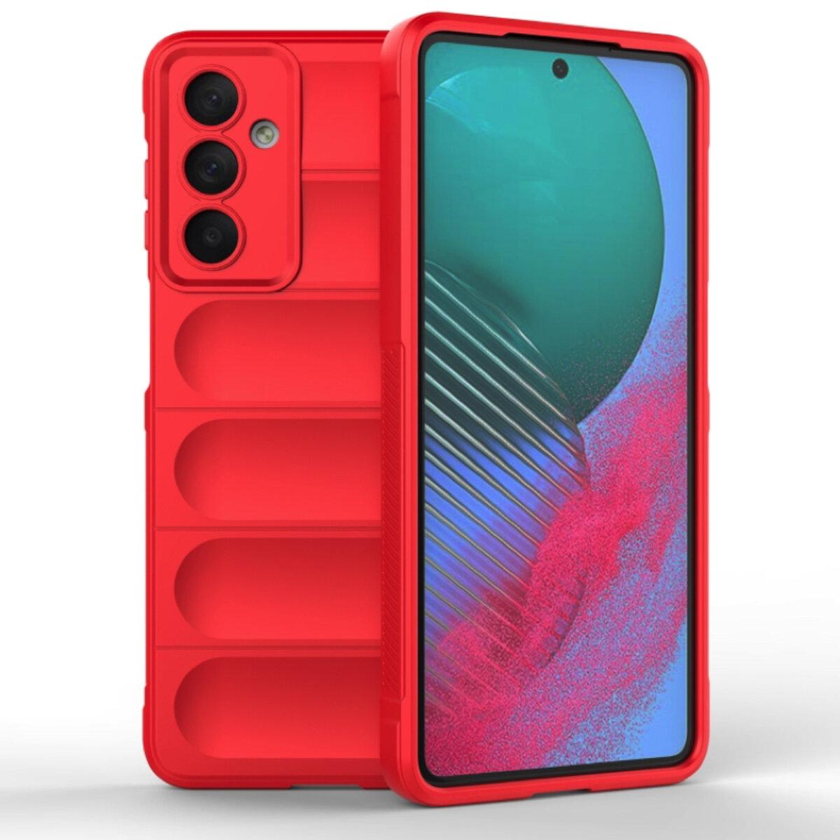 Противоударный чехол для Samsung Galaxy M54 5G Cosmic Magic Shield / China Red