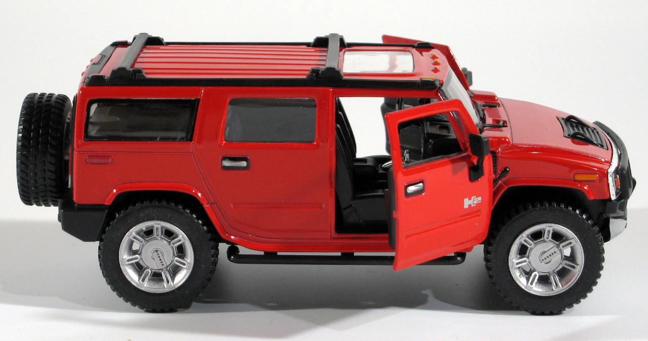 Машина металлическая KT7006W 2008 Hummer H2 SUV - фото 5