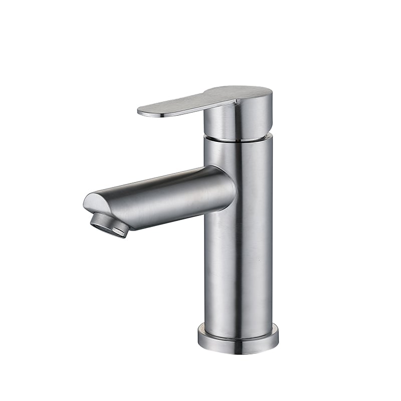 Змішувач для умивальника MIXXUS DAX-001-A нержавіюча сталь (MI6176)