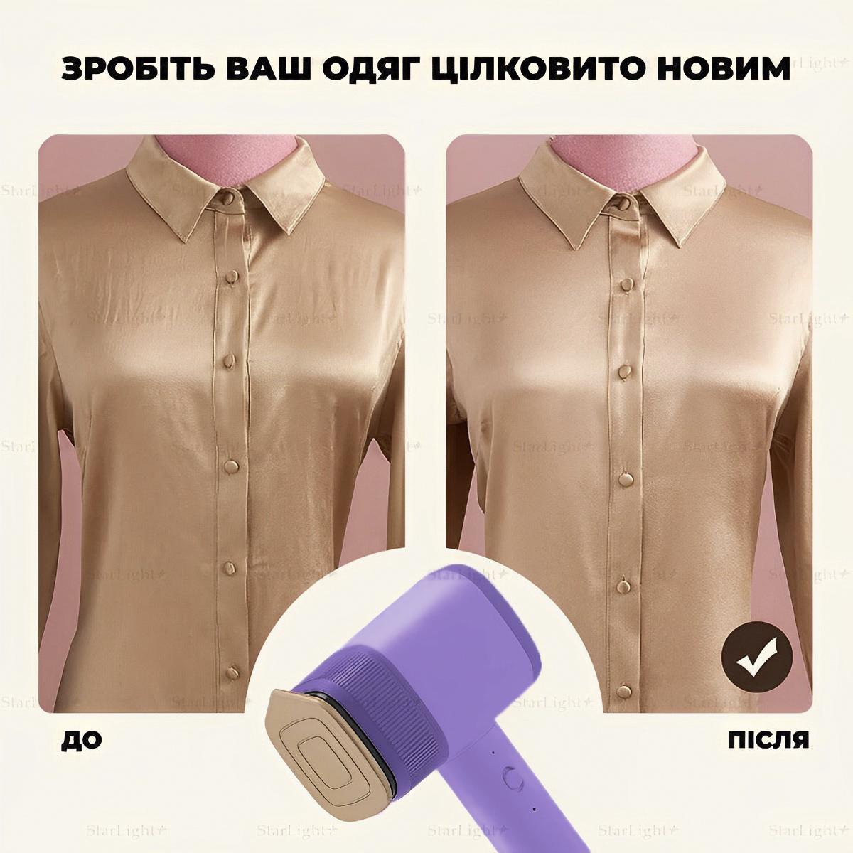 Праска міні електрична AVA з видаленням катишків Violet (387669087) - фото 4 Праска міні електрична AVA з видаленням катишків Violet (387669087) - фото 4