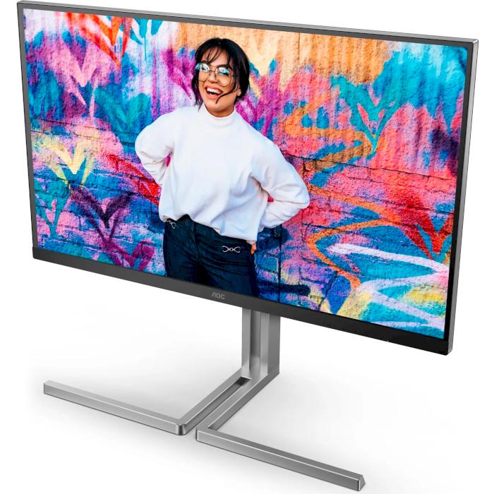 Монитор AOC U32U3CV Dark Silver (U32U3CV) - фото 6