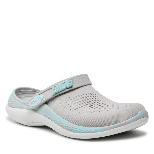 Сабо Crocs LiteRide 360 Marbled Clog M7/W9 p. 39 Серый - фото 3