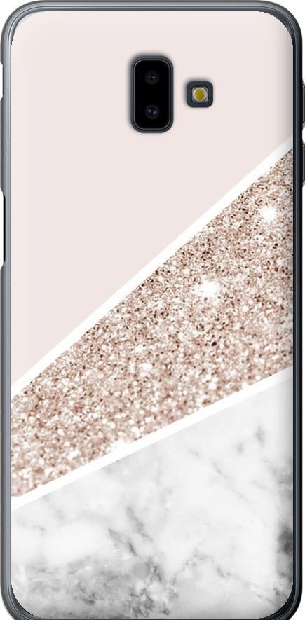 Чехол на Samsung Galaxy J6 Plus 2018 Пастельный мрамор (4342t-1586-42517)